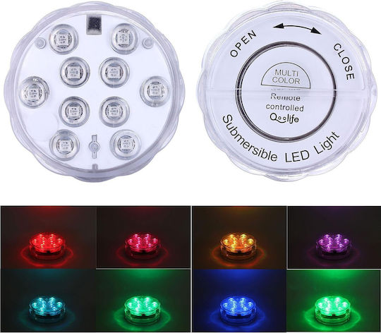 Jiageng Untertauchbares LED Pool-Scheinwerfer mit Fernbedienung und Mehrfarbigem Licht JG106