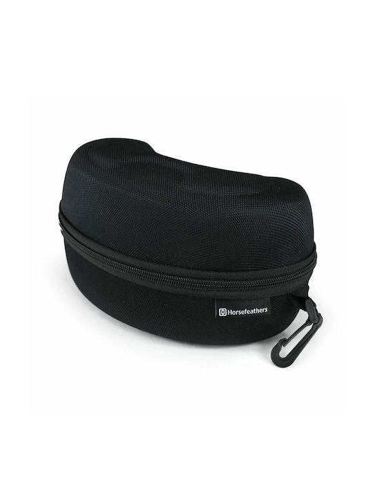 Horsefeathers Ski- und Snowboardbrille für Erwachsene Schwarz mit schwarzem Spiegelfilter