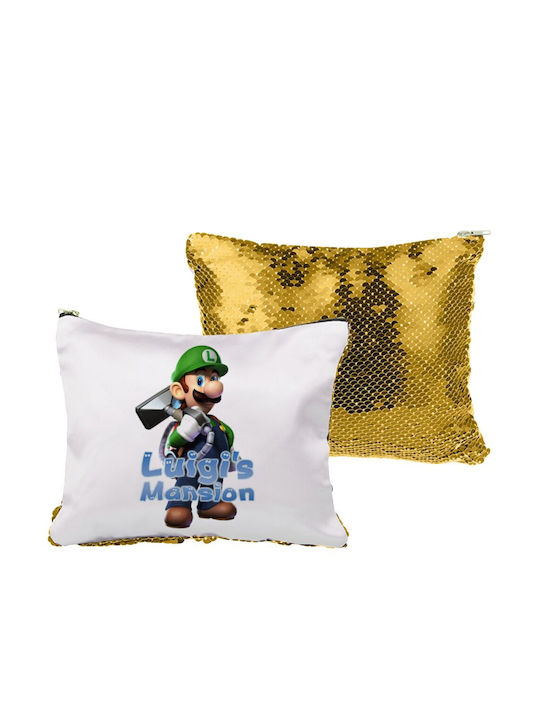 Koupakoupa Necessaire Luigi's Mansion in Gold Farbe 21cm