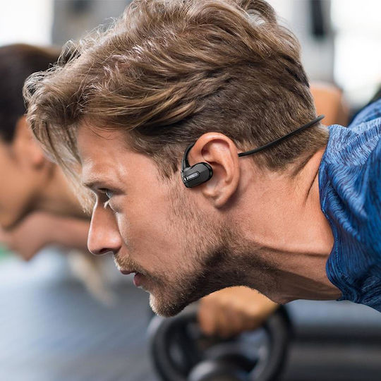 Hoco ES63 Open Ear Bluetooth Handsfree Căști cu Rezistență la Transpirație Negru