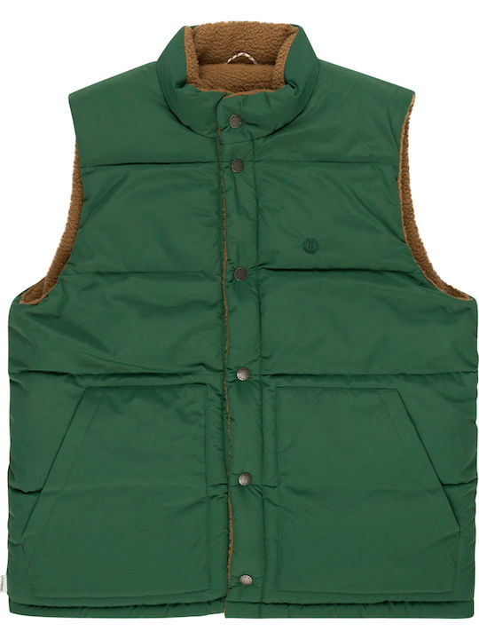 Ärmellos Winter Jacke Dark Green