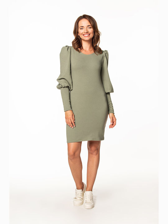 Tessita Mini Dress Khaki