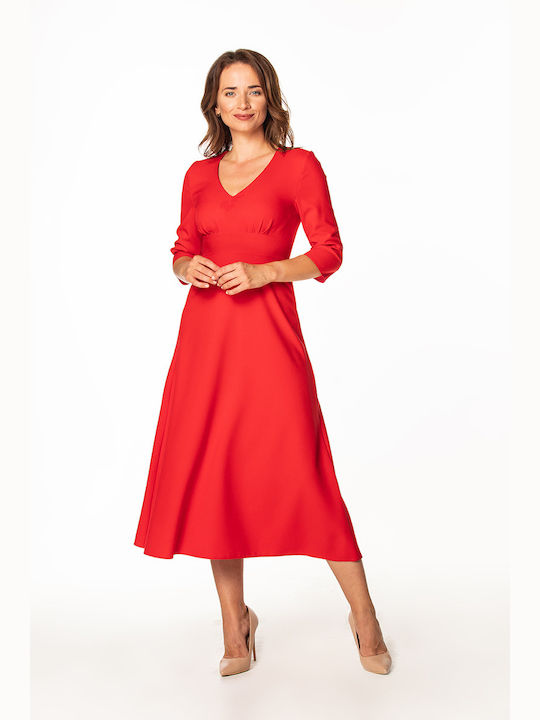 Tessita Maxi Kleid Rot