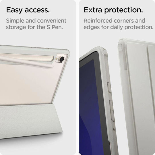 Spigen Ultra Hybrid Pro Flip Cover Γκρι (Galaxy Tab S9)