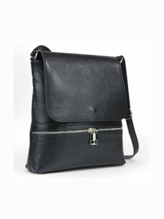 Passaggio Leather Leather Women's Bag Crossbody Black