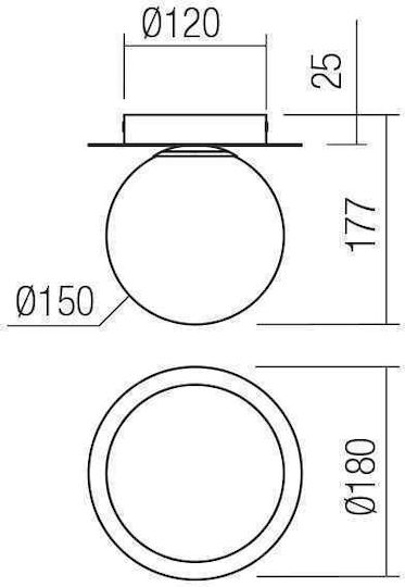 Redo Group Πλαφονιέρα Redo Group Πλαφονιέρα