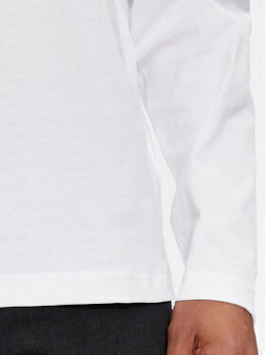 Calvin Klein Herren Langarmshirt White