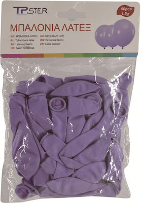 Set 50 Baloane Latex Violet