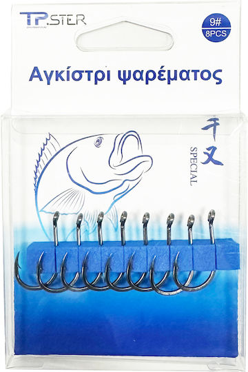 Tpster Риболовно кукло комплект 8бр No9