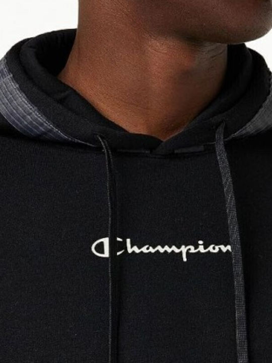 Sweatshirt with Hood Black