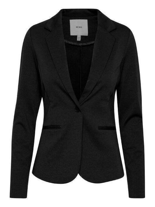 ICHI Lang Damen Blazer Beige