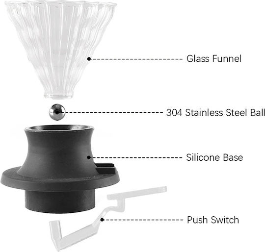 Belogia Cdgg 402 Glass Coffee Dripper