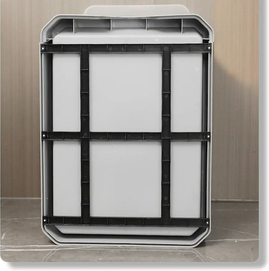 Cat Toilet Closed with Filter and Sieve Blue L35 x W50 x H34cm