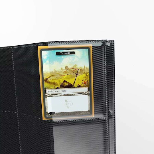 Gamegenic Card Pages 9-Pocket Standard Size 50τμχ Μαύρες