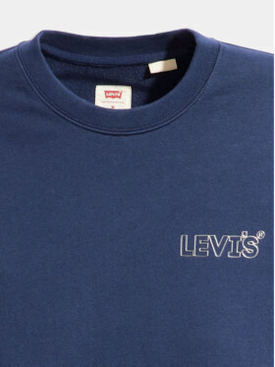 Levi's Graphic Ανδρικό Φούτερ Σκούρο μπλε.