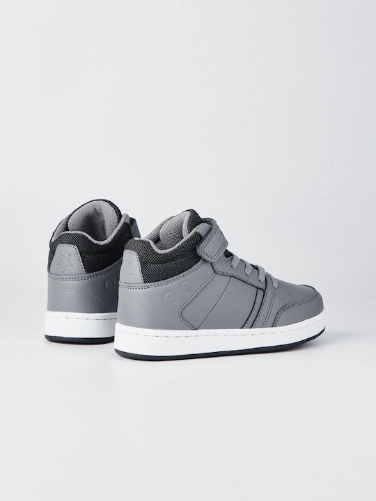 Bull Boys Kids Sneakers High Anatomic Gray