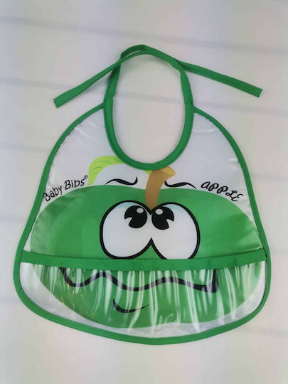 Baby Bibs Αδιάβροχη Σαλιάρα Υφασμάτινη Πράσινη
