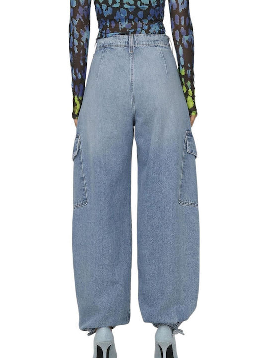 Hw Women's Jean Trousers LIGHT-BLUE