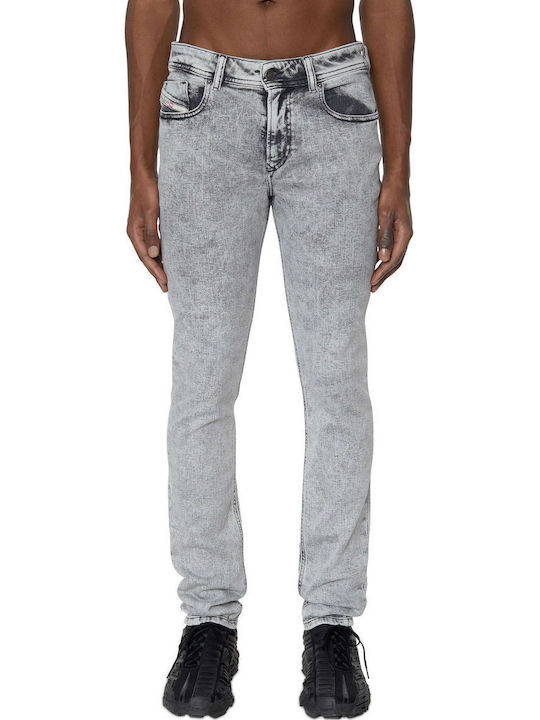 1979 Sleenker Pantaloni Jeans pentru Bărbați cu Croială Skinny Albastru