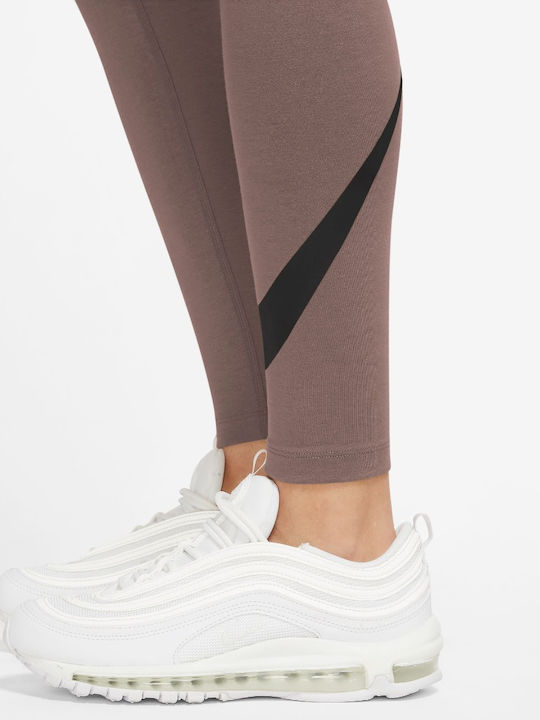 Sportswear Training Women's Leggings Brown