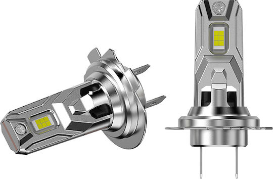 Autoline Λάμπες Αυτοκινήτου H7 LED 6500K Ψυχρό Λευκό 12V 25W 2τμχ