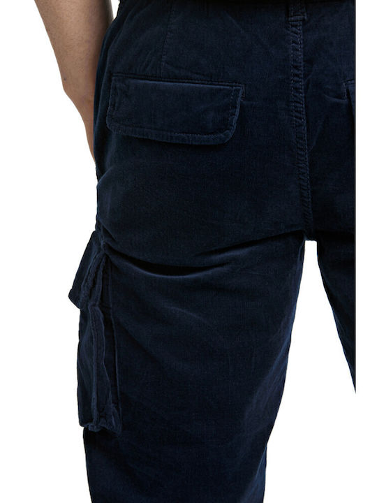 Trousers Cargo Navy Blue