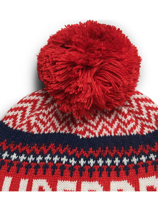 Fairisle Beanie Ανδρικός Σκούφος Πλεκτός