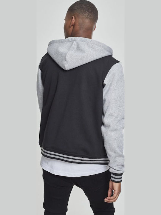 Ανδρική Ζακέτα Fleece Black/Grey