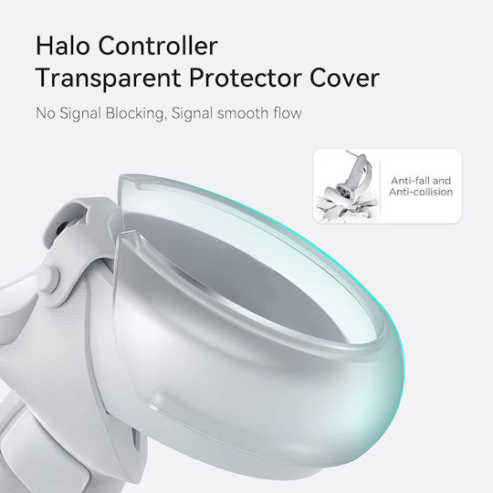 KIWI Design Knuckle Grips Cover V3 Пластмаса Защитен калъф Oculus / Meta Quest 2 за контролер ВР Червен