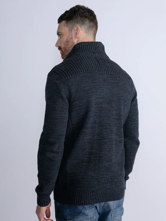 Men's Knitted Cardigan Midnight Navy