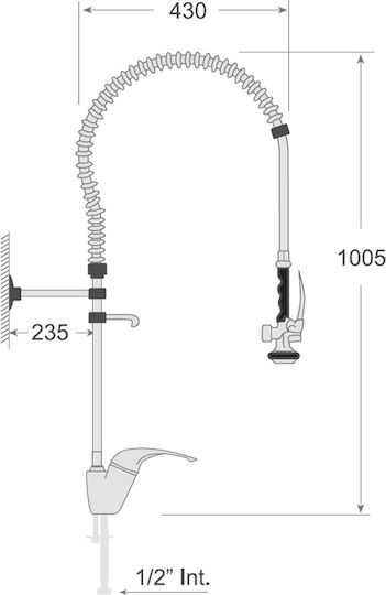 Caff S.L. Commercial Use Sprinkler H100.5cm