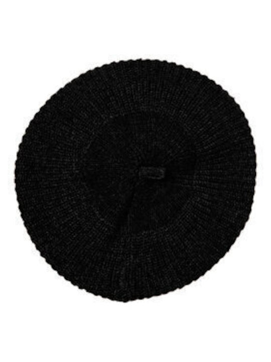 Vero Moda Fabric Women's Beret Hat Black