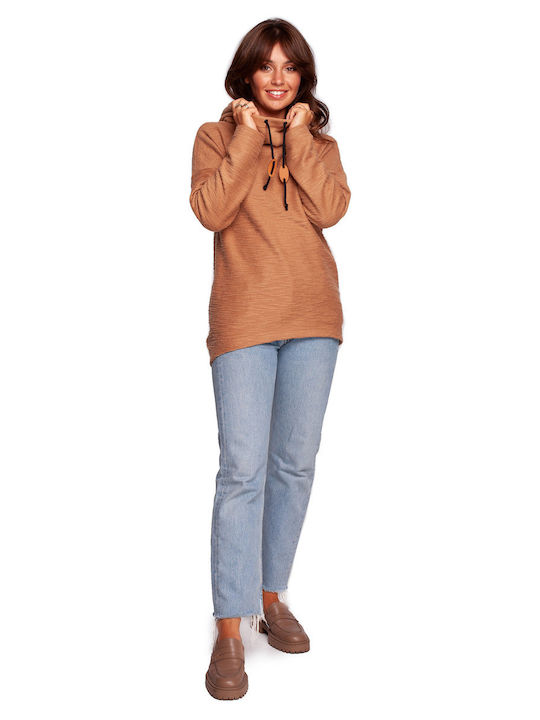 BeWear Women's Long Sweatshirt Brown