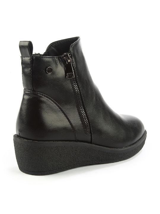 Stiefeletten Damen Schwarz