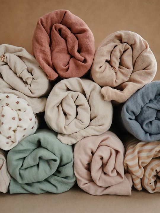 Mushie Changing Pad Cover made of Fabric Cedar 72x48cm