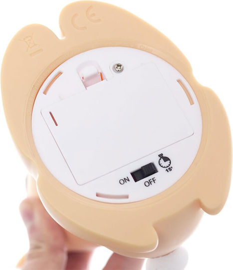 Dhink Nursery Night Light LED Deer Battery Orange