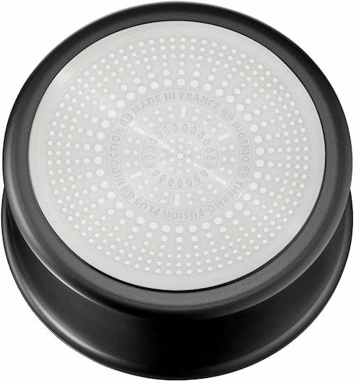 Tefal Ingenio Unlimited Aluminum Pots Set Black with Stone Coating 3 Pieces