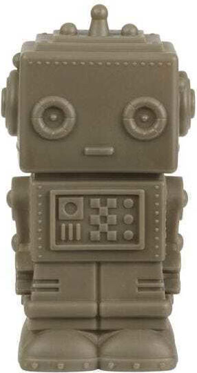 A Little Lovely Company Robot Κουμπαράς Πλαστικός Καφέ 7.8x6.6x15.2cm