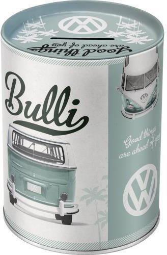 Nostalgic Art VW Good Things Are Ahead Of You Παιδικός Κουμπαράς Μεταλλικός Πολύχρωμος 10x10x13cm