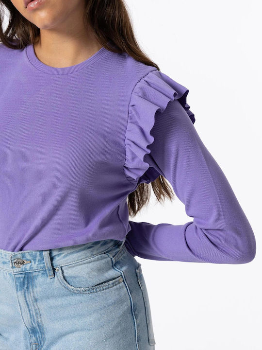 Tiffosi Kids Blouse Long Sleeve Lilac