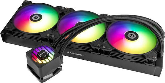 Enermax LIQMAXFLO CPU Water Cooling Triple Fan 140mm for Socket AM4/AM5/1700/1200/115x with ARGB Lighting