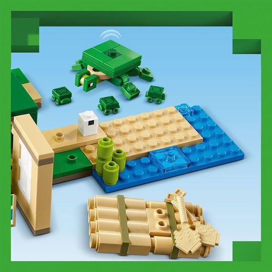 LEGO Minecraft Turtle Beach House για 8+ Ετών