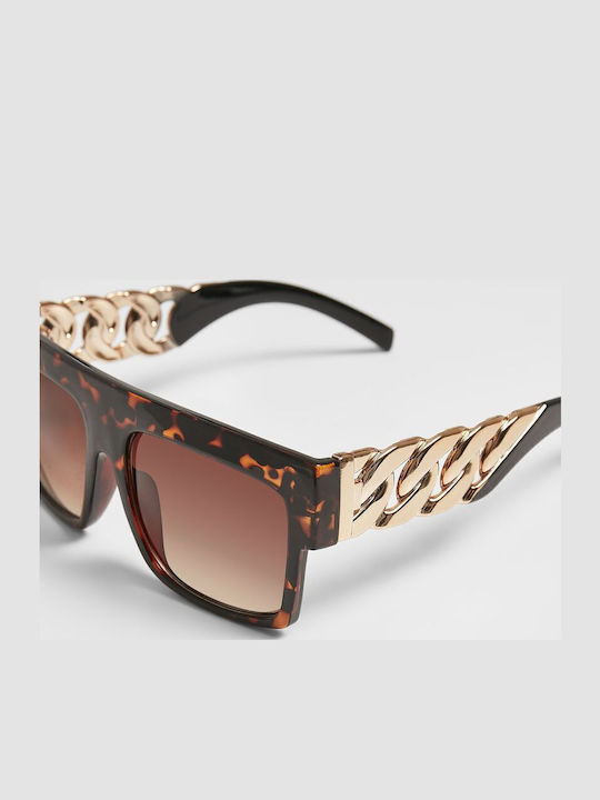 Urban Classics Zakynthos Unisex Sunglasses with Brown Tartaruga Plastic Frame and Brown Gradient Lens TB4236-03466