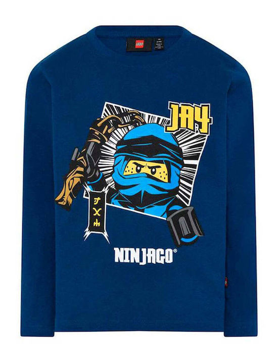 Lego Wear Kids Blouse Long Sleeve Blue Ninjago