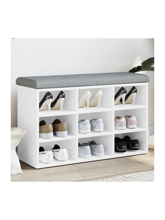 Entry Furniture with Shoe Rack & Bench 82x32x50cm