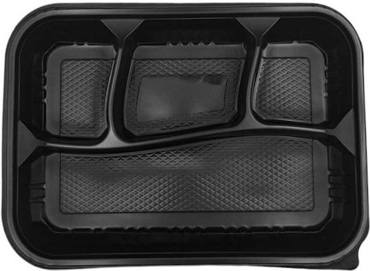 Ecocraft Disposable Plastic PP Tableware Black 100pcs