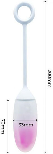 Mini Δονητής Egg με Απομακρυσμένο Έλεγχο 7cm Μωβ