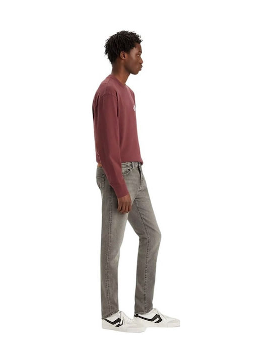 512 Ανδρικό Παντελόνι Τζιν με Slim Tapered Εφαρμογή Grey