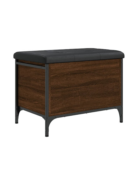 Hocker Für das Wohnzimmer Mit Stauraum Metall Coffee 62x42x45cm