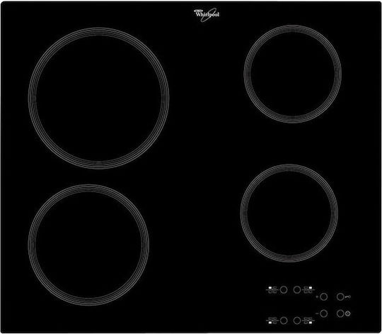 Whirlpool Cuptor Deasupra Blatului 71lt cu Plite Ceramice L59.5cm.